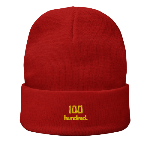 Hundred Beanie (red)