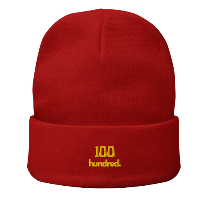 Hundred Beanie (red)